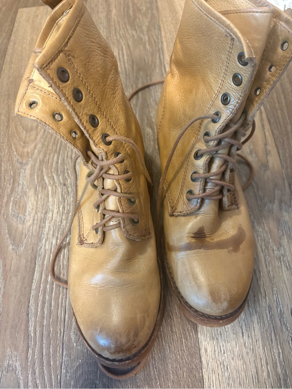 Women’s Frye Combat Boots - Picture 2 of 5